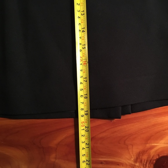 SOLD—Vintage 1990's Kasper Navy Bead Embellished Jeweled Skirt Suit, Size 2P - Picture 14 of 16